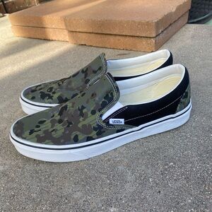 Vans Slip-On Camo Size 10.5